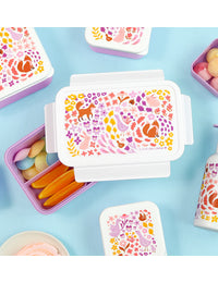 Bento lunch box: Flower garden