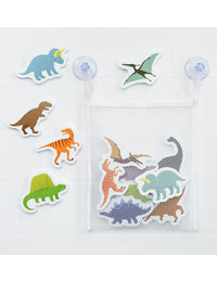 Foam bath toys: Dinosaurs