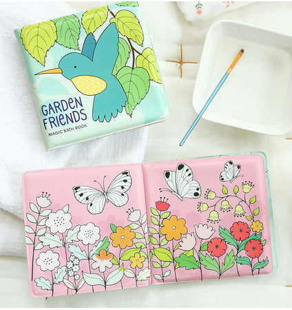 Magic bath book: Garden friends