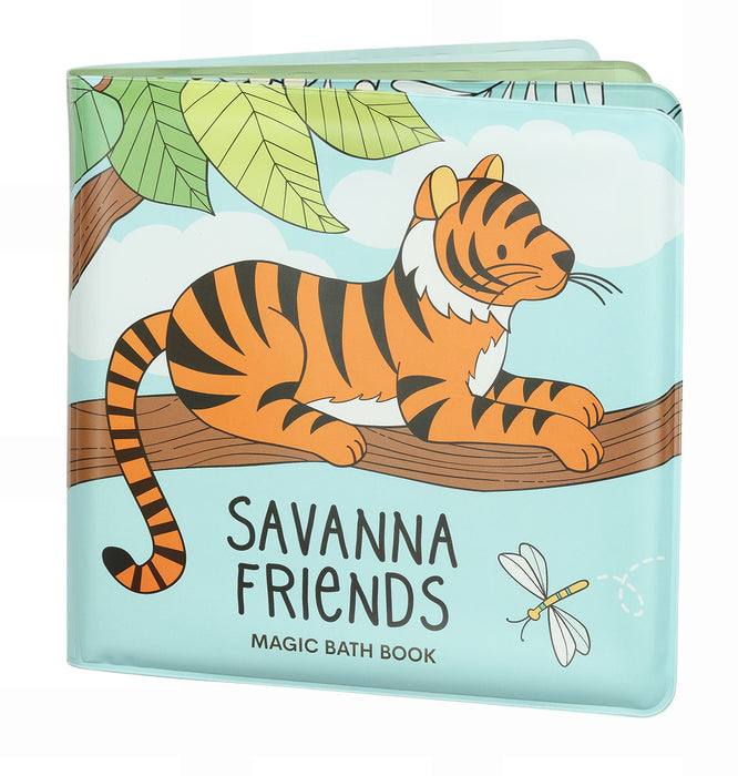 Magic bath book: Savanne friends
