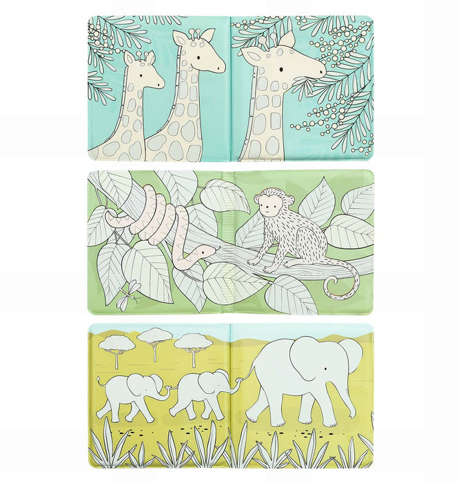 Magic bath book: Savanne friends