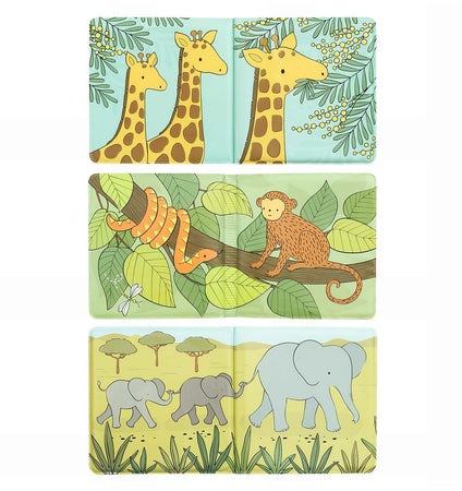 Magic bath book: Savanne friends