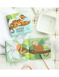 Magic bath book: Savanne friends