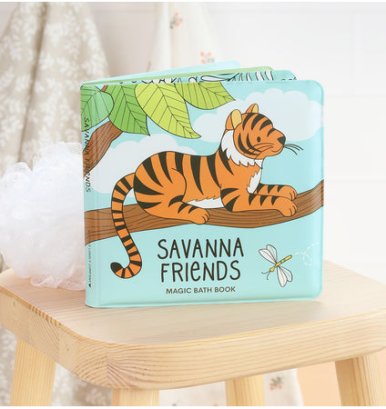 Magic bath book: Savanne friends