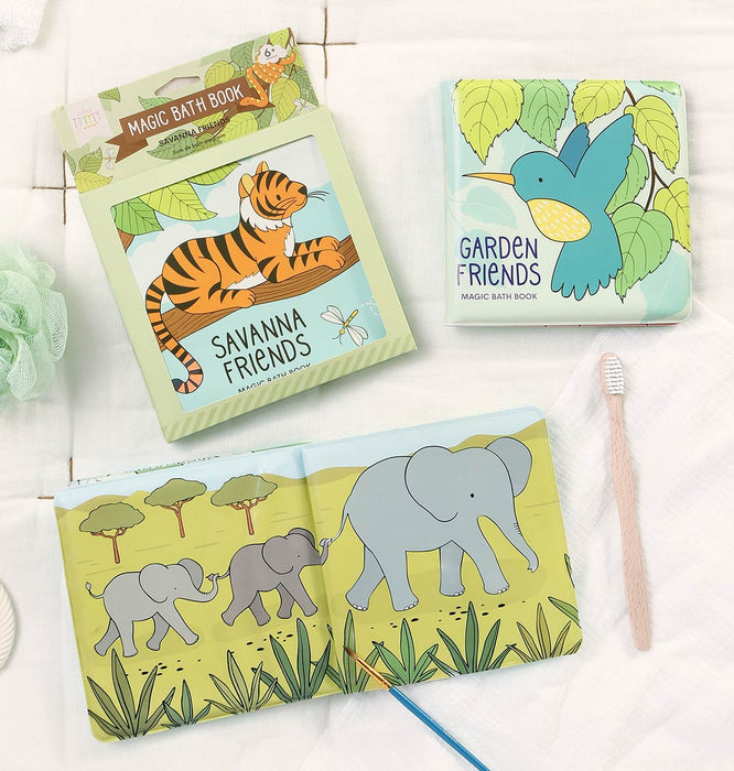 Magic bath book: Savanne friends