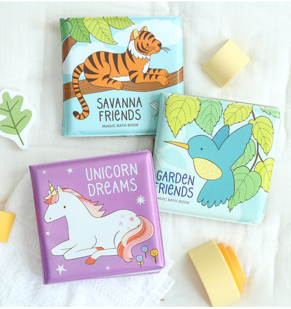 Magic bath book: Unicorn dreams