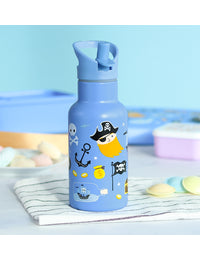 Stainless steel drink bottle: Pirates