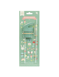 Lid, straw & brush set: Joy