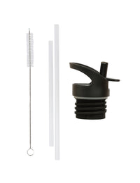 Lid, straw & brush set: Galaxy