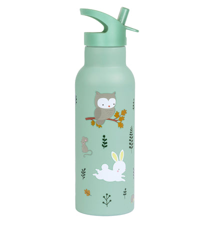 XL stainless steel drink bottle: Forest friends