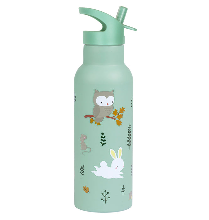 XL stainless steel drink bottle: Forest friends