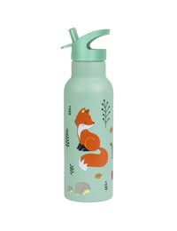 XL stainless steel drink bottle: Forest friends