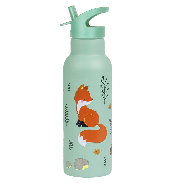 XL stainless steel drink bottle: Forest friends