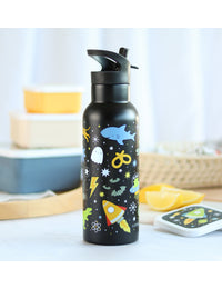 XL stainless steel drink bottle: Galaxy