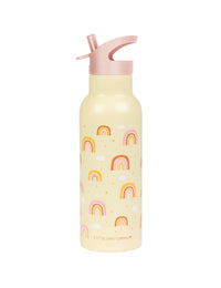 XL stainless steel drink bottle: Rainbows