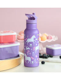 XL stainless steel drink bottle: Unicorn Dreams