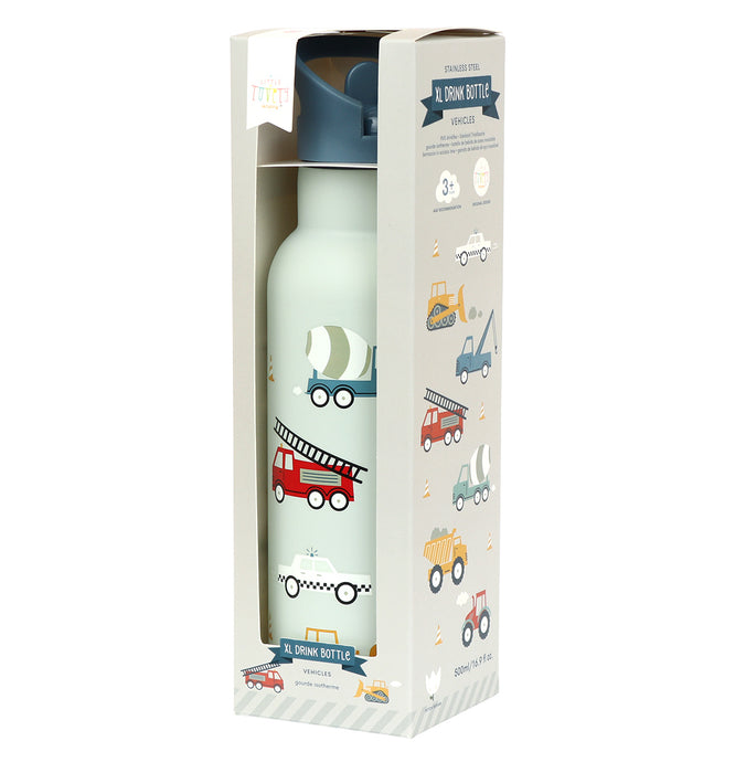 XL stainless steel drink bottle: Vehicles