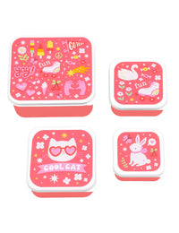 Lunch & snack box set: Fun