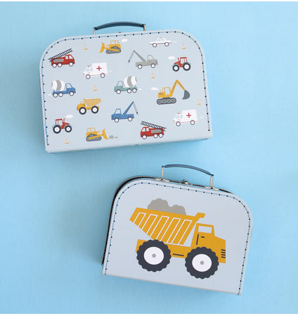 Suitcase set: Vehicles