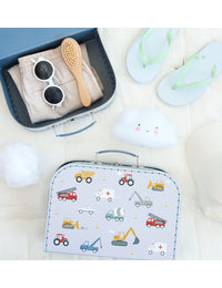 Suitcase set: Vehicles