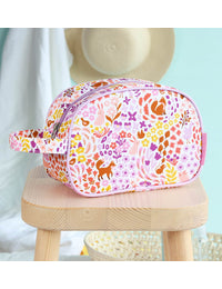 Toiletry bag: Flower garden