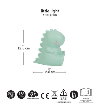 Little light: T-Rex - green