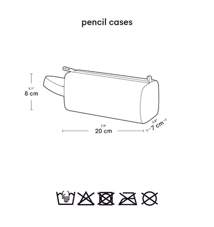Pencil case: Strawberries