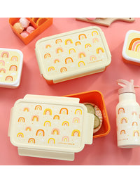 Bento lunch box: Rainbows