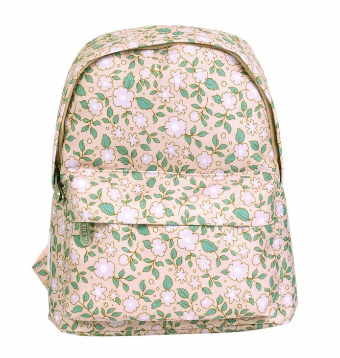 Little backpack: Blossoms - pink
