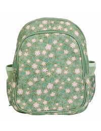 Backpack: Blossoms - sage