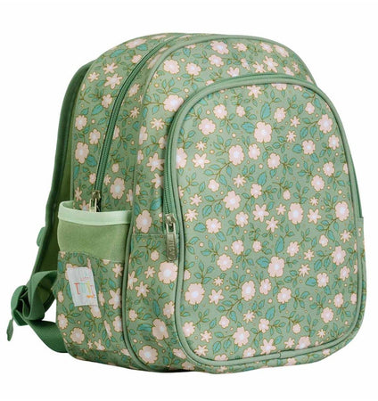 Backpack: Blossoms - sage