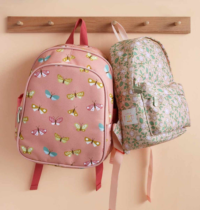 Little backpack: Blossoms - pink