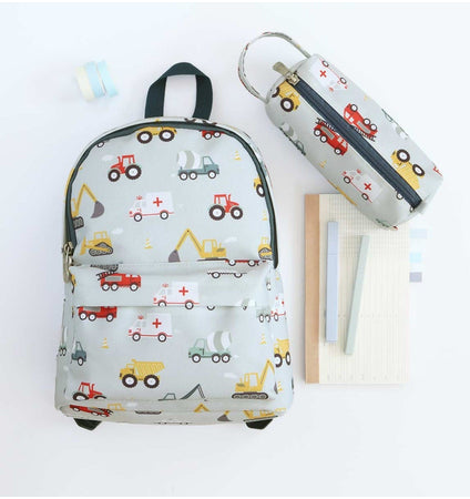 Little backpack: Vehicles