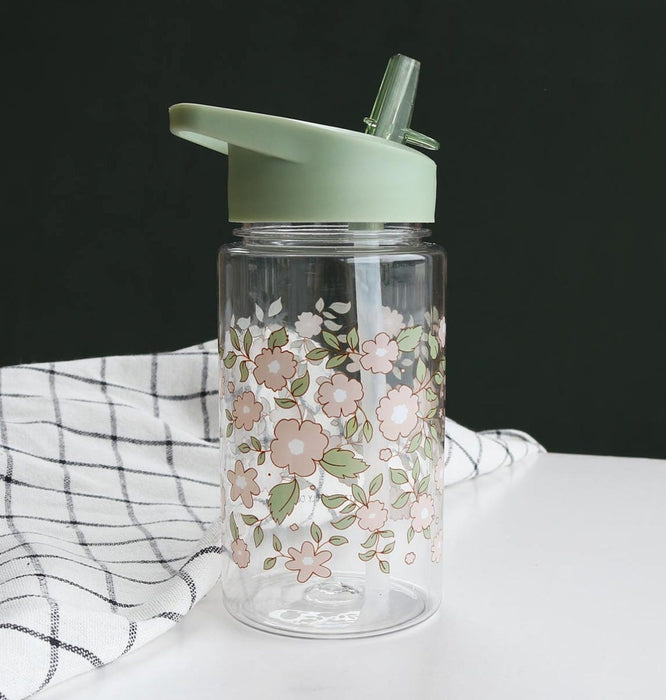 Drink bottle: Blossoms - sage