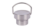 Stainless steel drink bottle lid