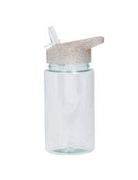 Drink bottle: Glitter - silver