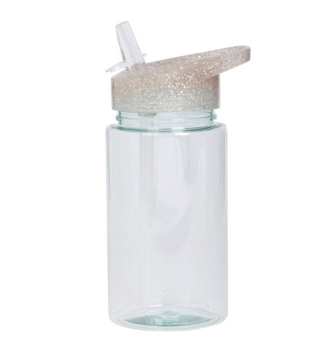 Drink bottle: Glitter - silver