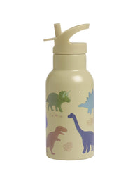 Stainless steel drink bottle: Dinosaurs