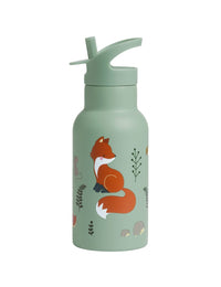 Stainless steel drink bottle: Forest friends