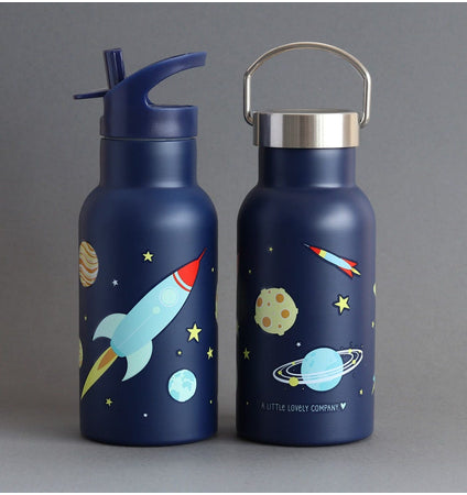 Stainless steel drink bottle: Space
