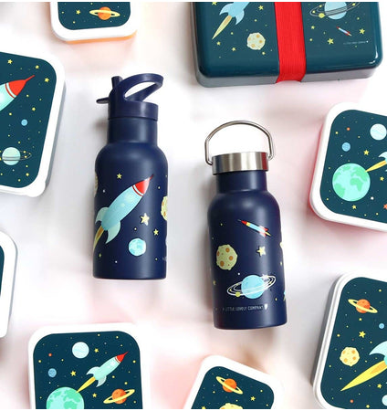 Stainless steel drink bottle: Space