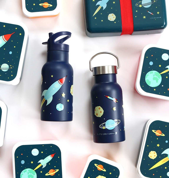 Stainless steel drink bottle: Space