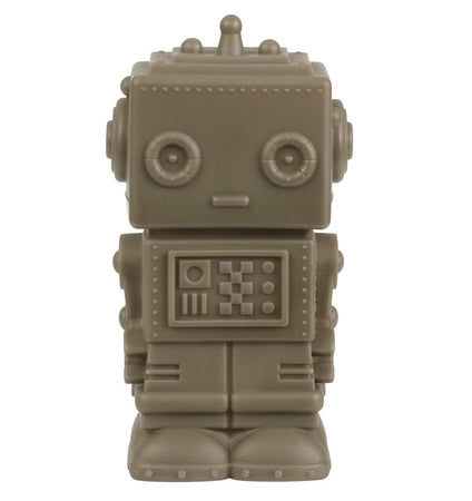 Money box: Robot - ash brown