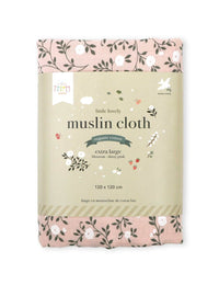 Muslin cloth XL: Blossom - dusty pink