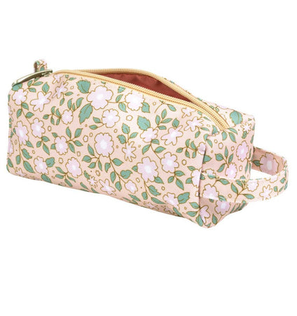 Pencil case: Blossoms - pink