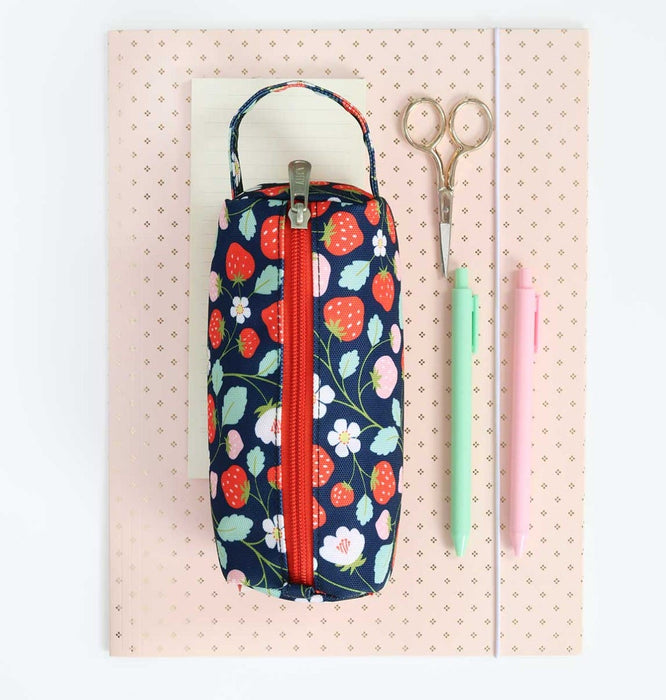 Pencil case: Strawberries