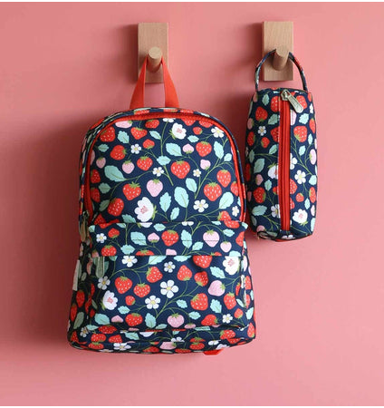 Pencil case: Strawberries