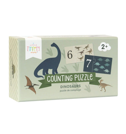 Counting puzzle: Dinosaurs