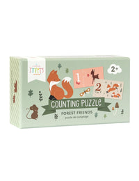 Counting puzzle: Forest friends