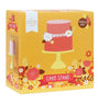 Cake stand: Small - yellow